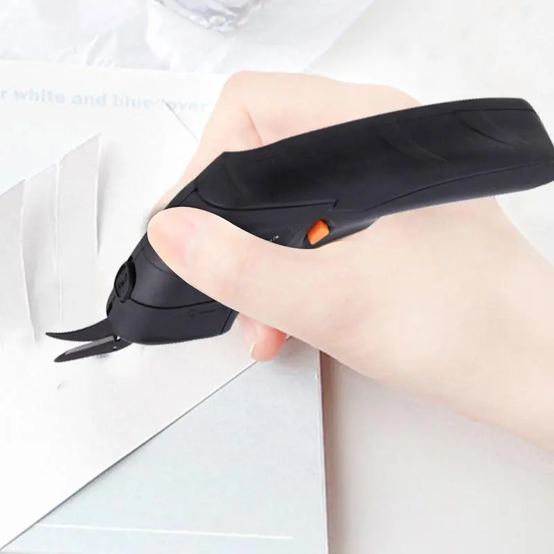 Electric Fabric Scissors 1500Ah Rechargeable Shears Handheld Cutter  Cloth Cutting Machine PVC Leather Sewing Tailor Scissor