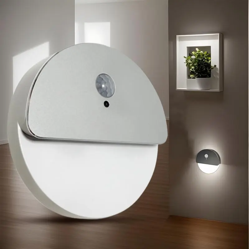 Rechargeable Wall Lamp Smart Wall Sconces Motion Sensor Cordless Rechargeable Ambient Lighting Room Decor For Bedside Kitchen