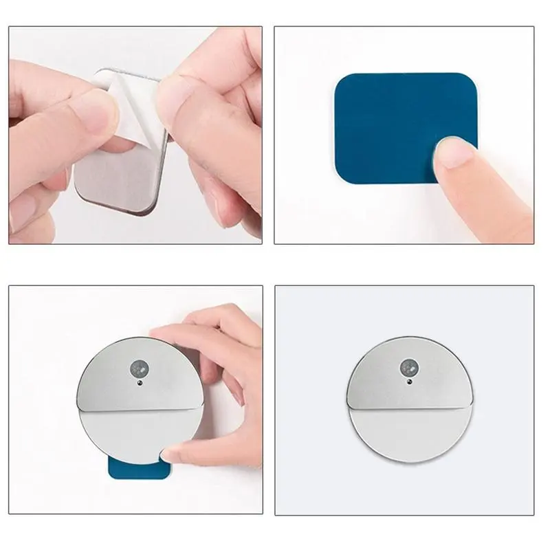 Rechargeable Wall Lamp Smart Wall Sconces Motion Sensor Cordless Rechargeable Ambient Lighting Room Decor For Bedside Kitchen