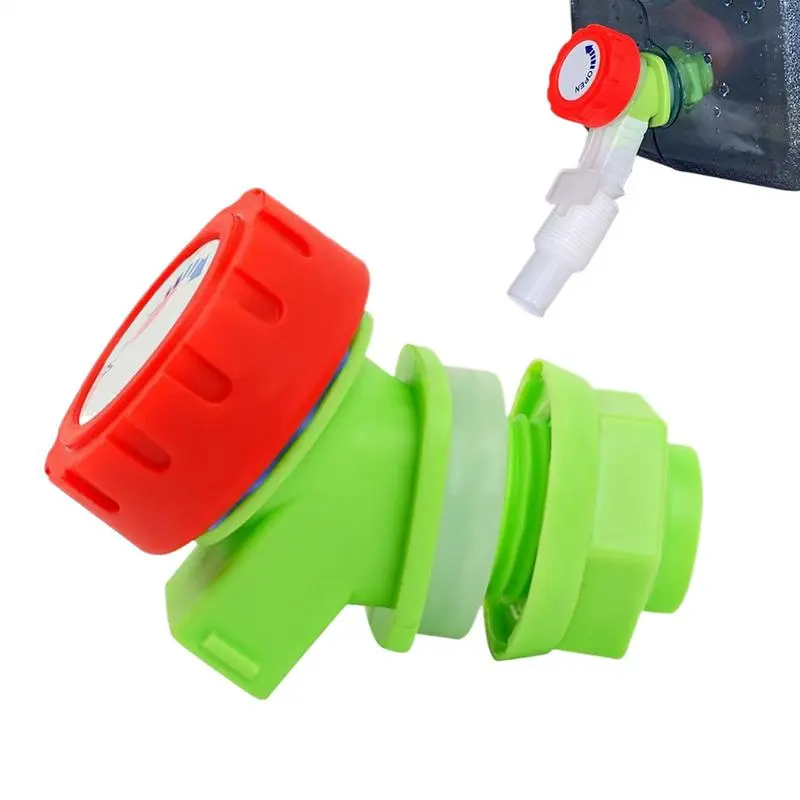 Thread Connection Water Barrel Faucet Replacement,Compost Bucket Top Water Container Faucet,Barrel Spigot Hose With Tube