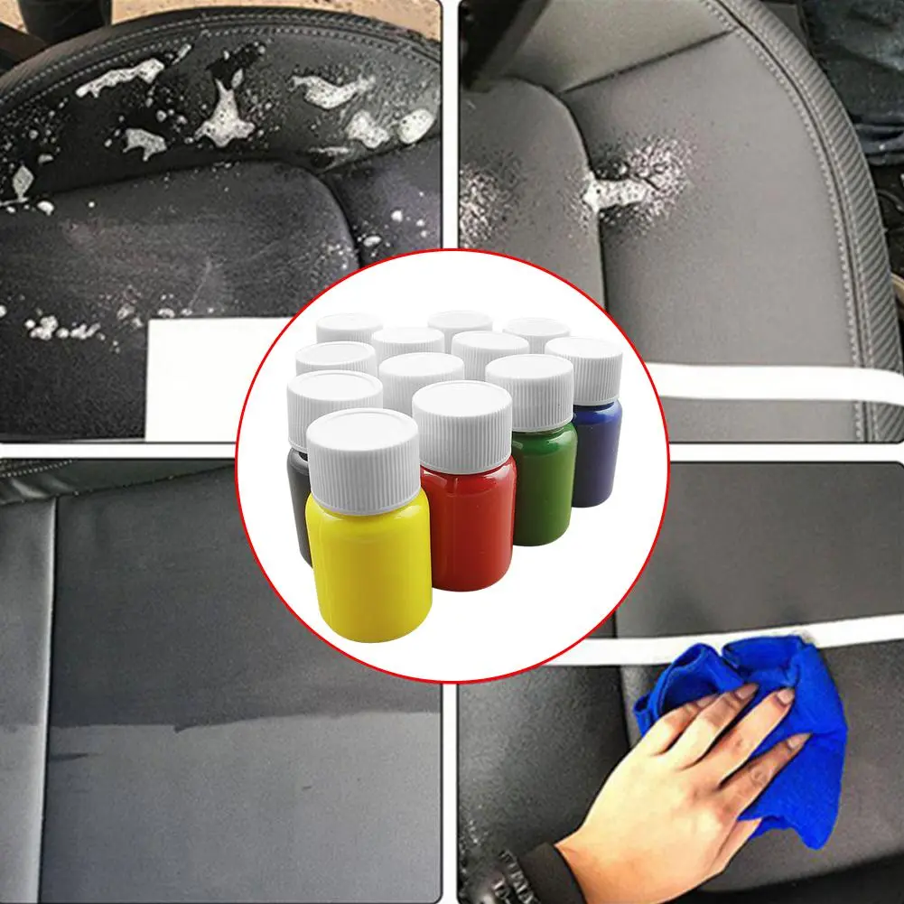 20ML Home Leather Repair Cream Jackets Holes Scratch Sofa Coats Furniture Car Seat Shoe Cleaner Cracks Rips Liquid Tool Clothes