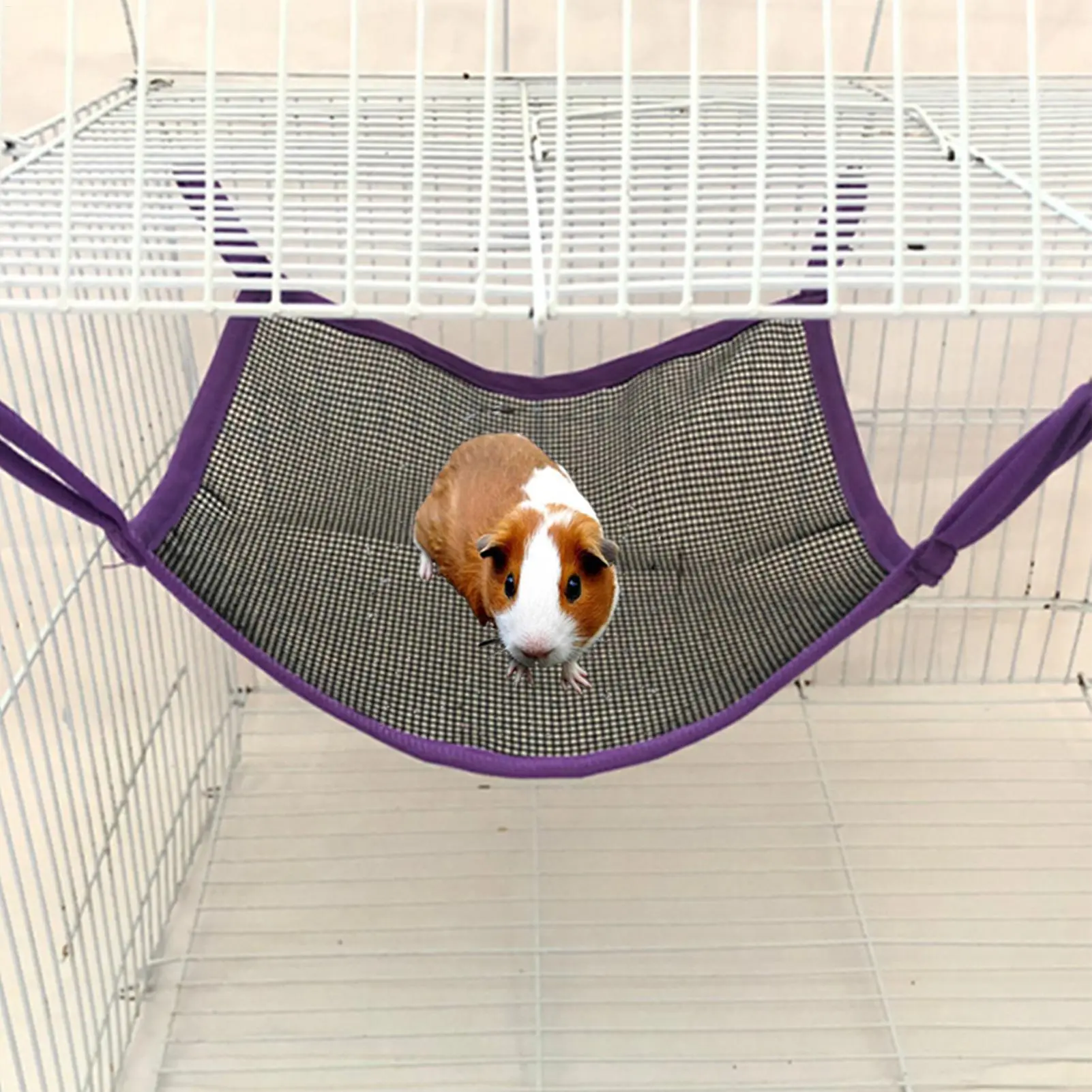 Small Animal Hammock Hamster Bed Breathable Chew-Proof Nest Climbing Exercising For Enrichment Hiding Exploring Activities