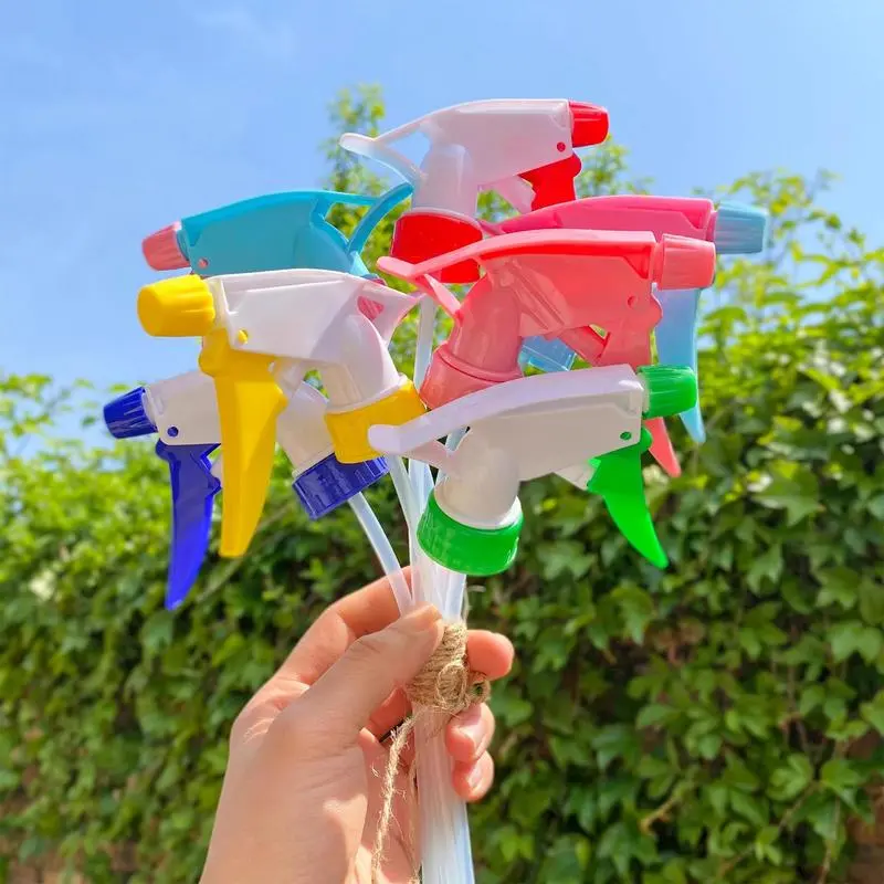 Spray Nozzle For Bottles Adjustable Multifunctional Spray Bottle Nozzle Colorful Spray Bottle Tops Beverage Bottle Nozzle For