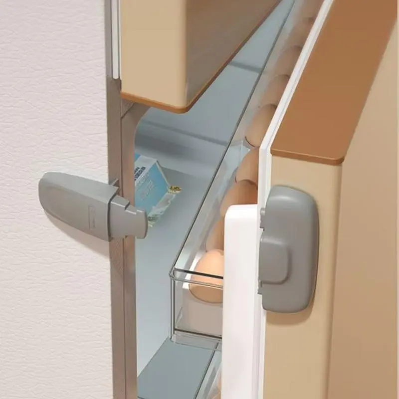 Child Proof Refrigerator Door Lock Home Refrigerator Lock Fridge Freezer Door Catch Lock Toddler Catch Toddler Safety Child Lock