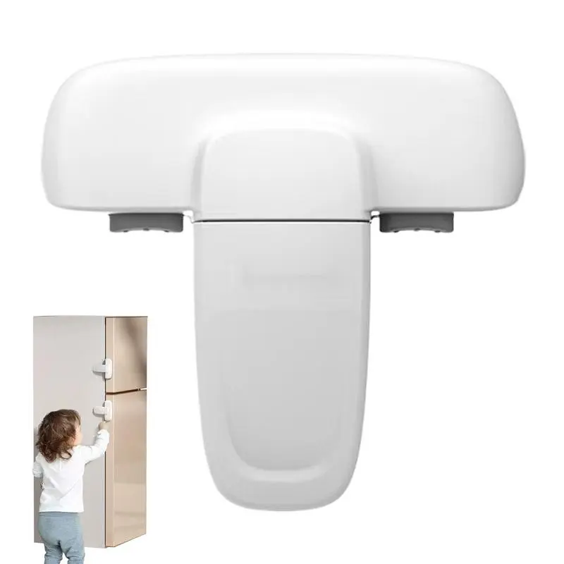 Child Proof Refrigerator Door Lock Home Refrigerator Lock Fridge Freezer Door Catch Lock Toddler Catch Toddler Safety Child Lock