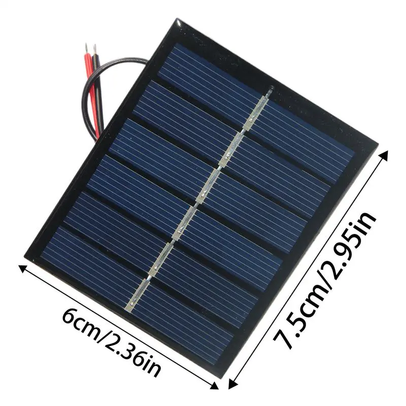 2w solar panel Outdoor Hiking And Camping Portable Battery Mobile Phone Charging Bank Charging Panel Solar Charger Board