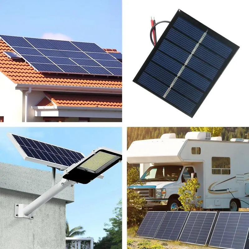 2w solar panel Outdoor Hiking And Camping Portable Battery Mobile Phone Charging Bank Charging Panel Solar Charger Board