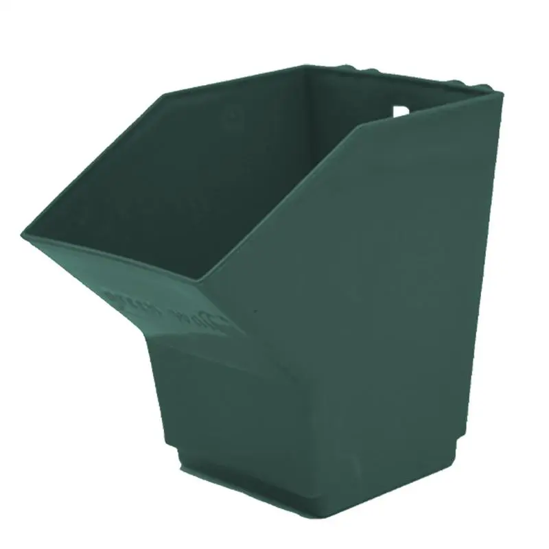 Square Wall Planter Hanging Plant Pots Basket Plant Hang Flower Pot Hanger Outdoor Hanging Pot Holder Basket with Drainage