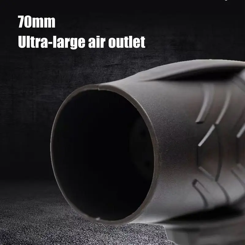 Battery Blower Handheld Leaves Blower Rechargeable Air Duster Device Blowing Cleaning Fan For Driveway Patio Yard Garden