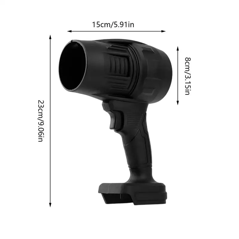 Battery Blower Handheld Leaves Blower Rechargeable Air Duster Device Blowing Cleaning Fan For Driveway Patio Yard Garden