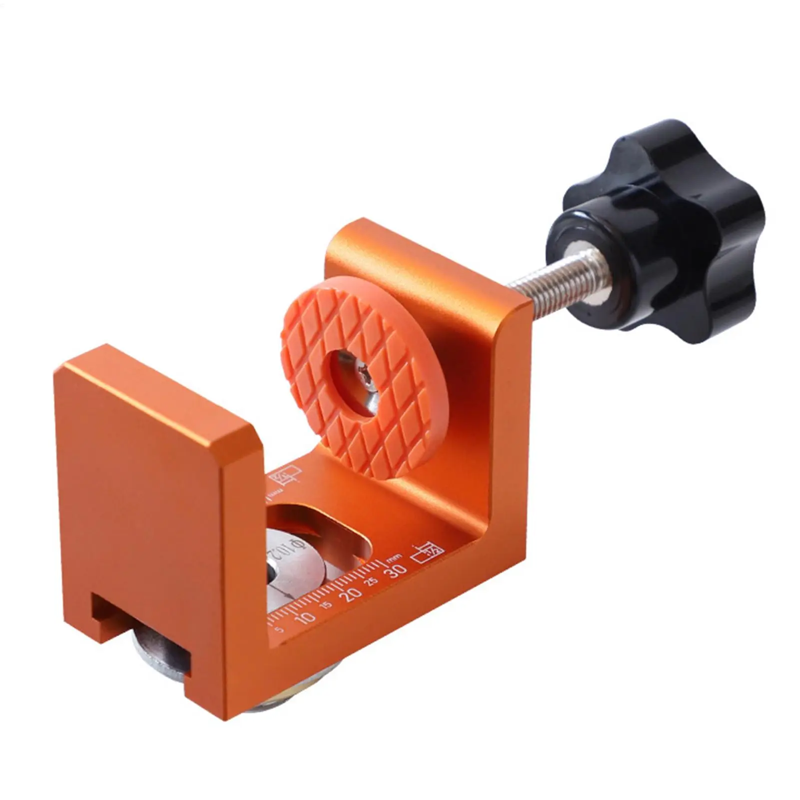 Cabinet Door Mounting Jig Aluminum Alloy Cabinet Door Hardware Jig Positioning Device Convenient Accurate Setup Clamp For Home