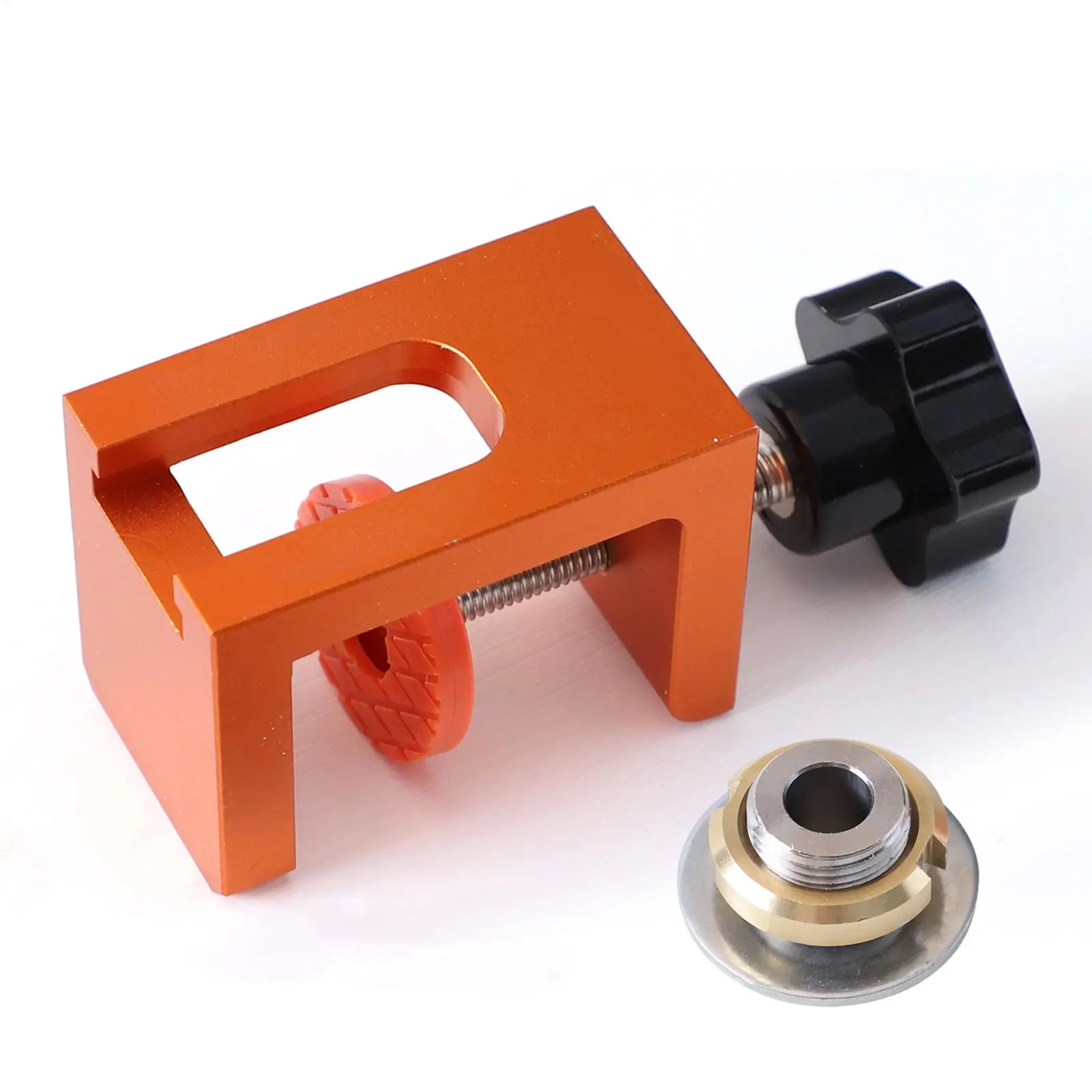 Cabinet Door Mounting Jig Aluminum Alloy Cabinet Door Hardware Jig Positioning Device Convenient Accurate Setup Clamp For Home