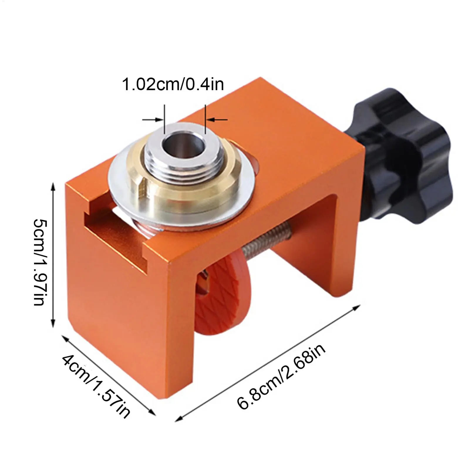 Cabinet Door Mounting Jig Aluminum Alloy Cabinet Door Hardware Jig Positioning Device Convenient Accurate Setup Clamp For Home