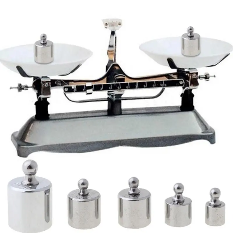 Steel Calibration Weight Set 5g 10g 20g 50g Calibration Gram Scale Calibration Weight Kit with 5g 10g 20g 50g Grams for Digital