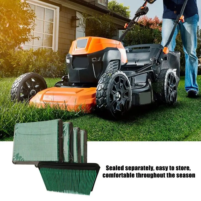 Mower Air Filter 5X Lawn Mower Air Cleaner Lawn Mower Air Cleaner Element Push Lawn Mower Air Cleaner Lawn Mower Air Filter