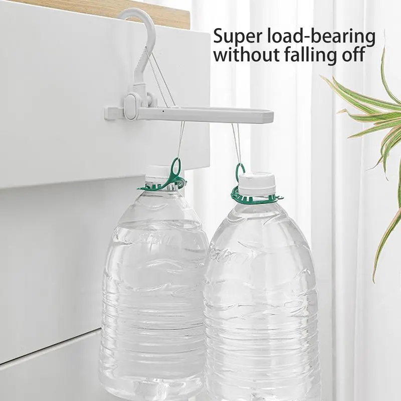 Folding Clothes Hanger Folding Travel Hanger With 6 Holes Portable Clothes Rack Travel Hanger For Bathroom Bedroom Dorm
