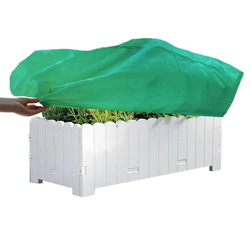 Rectangular Plant Box Cover Freeze Protection Flower Box Plant Rectangular Frost Cover Rectangular Design Plant Frost Cover