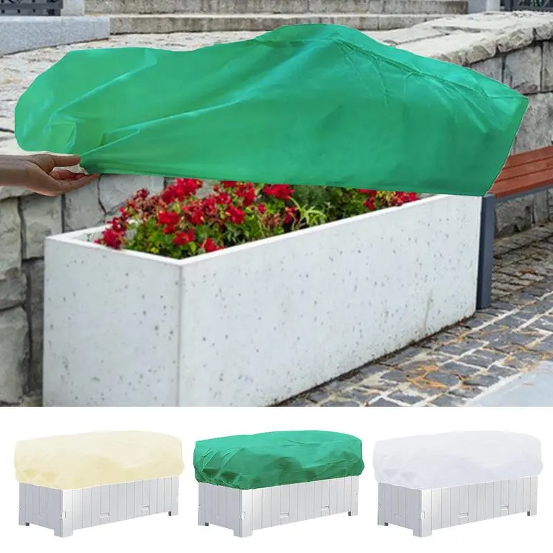 Rectangular Plant Box Cover Freeze Protection Flower Box Plant Rectangular Frost Cover Rectangular Design Plant Frost Cover