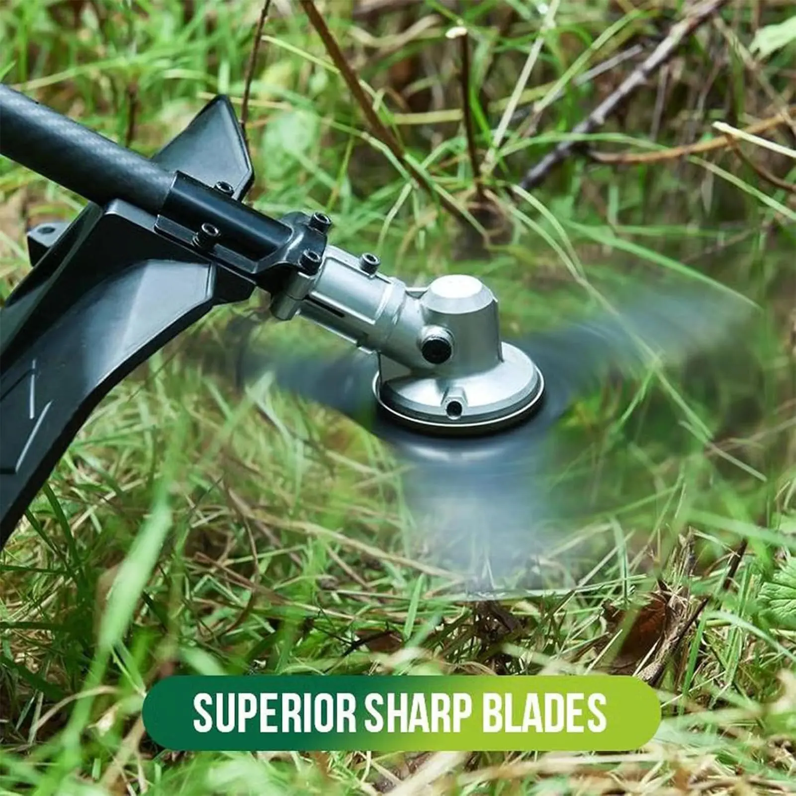 Steel Wire Grass Trimmer Head Universal Rotary Weeds Brush Cutter Head Garden Lawn Mower Brush Cutter Accessories
