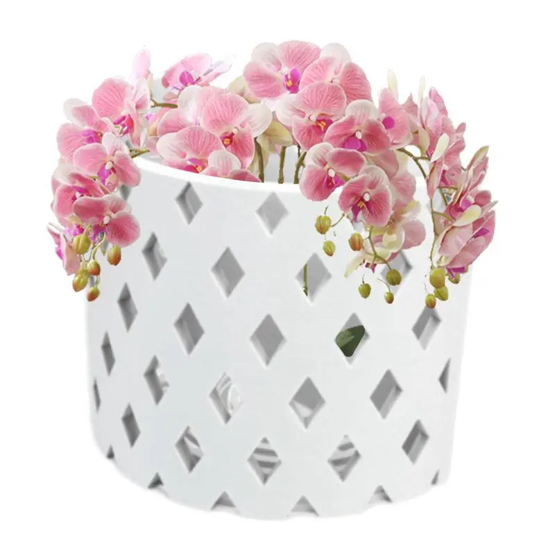 Wall Planter 3D Printed Succulent Pots Boho Orchids Flower Pot Wall Mount Basket Hanging Bucket Pots Window Flower Plant Holder