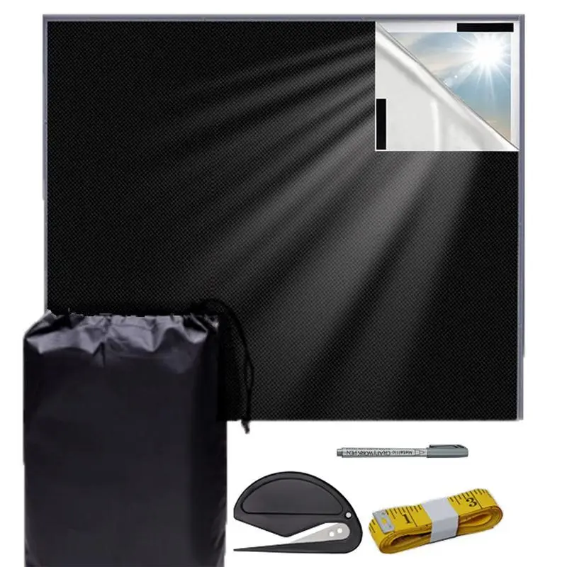 Blind Screen Window Sun Blocker Window Heat Blocker Room Darkening Curtains Bedroom Nursery Window Shade Curtain Window Cover