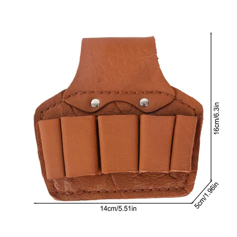 Waist Tool Bag Cowhide Tool Storage Bag Multifunctional Pockets Work Organizer Tool Bag Tool Bag For Carpenter Tool Construction