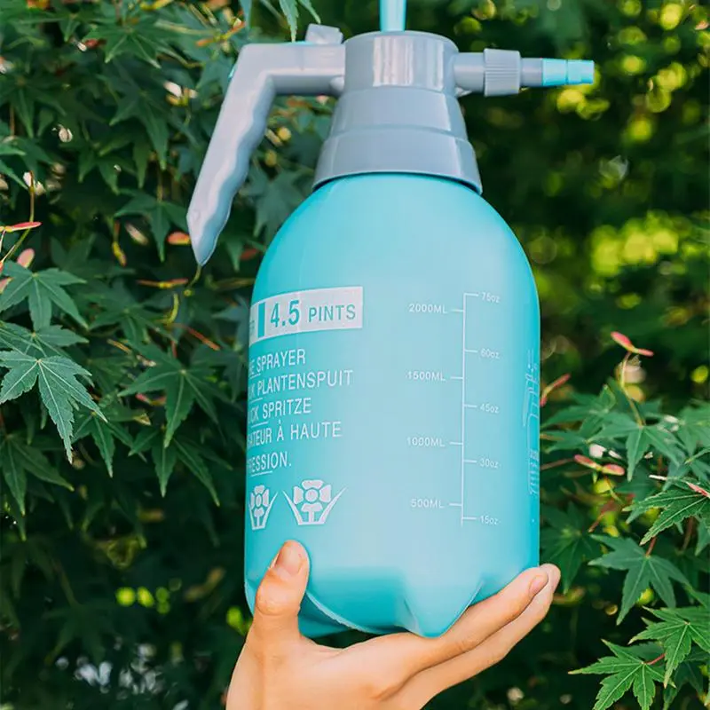 2L Garden Pump Sprayer Garden Watering Water Bottle Household Air Pressure Sprayer Hand Press Water Sprayer Garden Watering Can