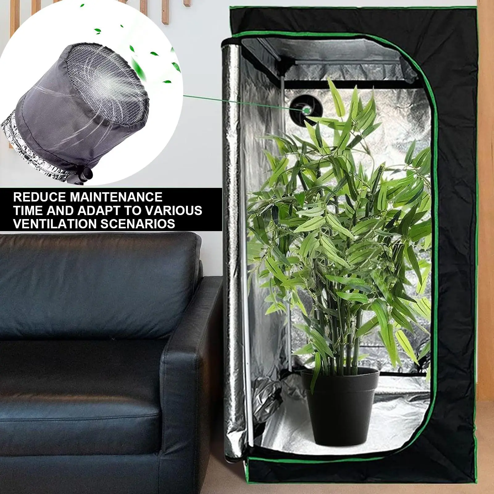 Duct Filter Vent Cover Duct Ventilation Accessories 2 Pieces Flexible Ducting Cover For Indoor Greenhouse Laundry Outdoor