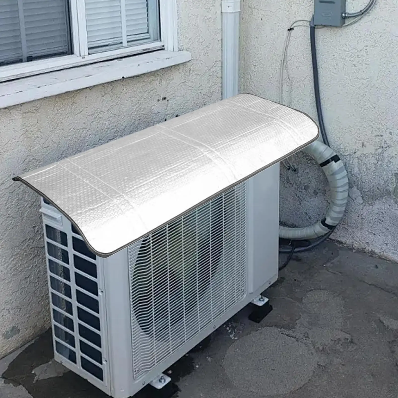 air conditioner cover AC Protective Cover Outside Magnetic Split Air Conditioner Protection Waterproof UV Protection Sun Shade