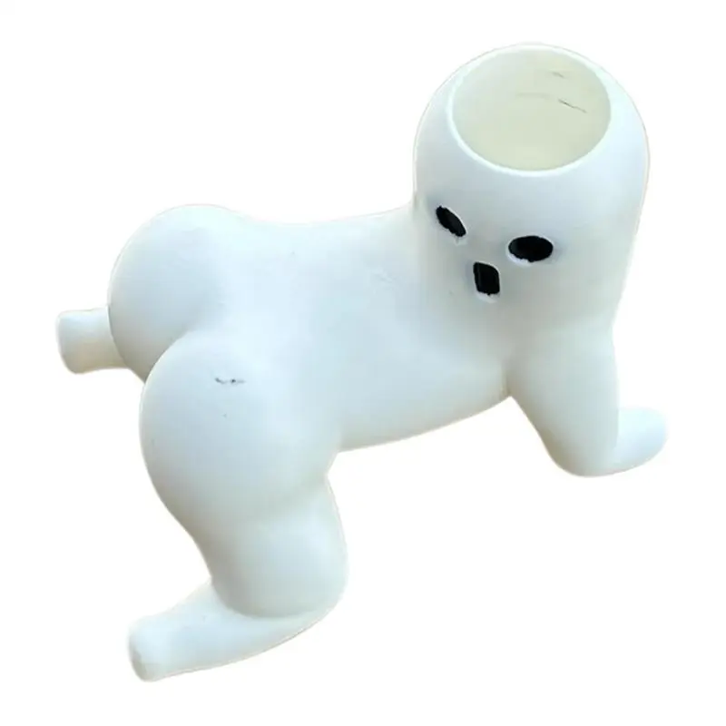 Cute Halloween Succulent Pot Big Booty Ghost Plant Pots Fun Plant Pots Body Shaped Planter Body Flowerpot Plants Planter