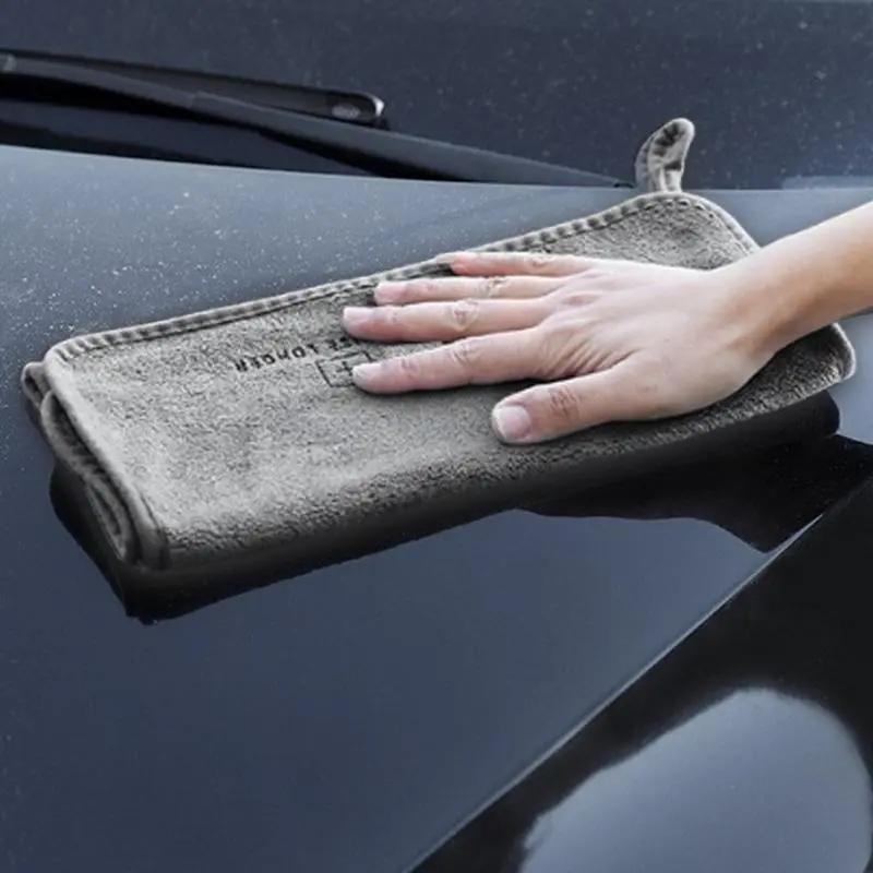 Car Microfiber Towel Microfiber Detailing Towels Reusable Absorbent Cloths Wipes Cleaner Rags For Mirror Floor Glass Dishes Home