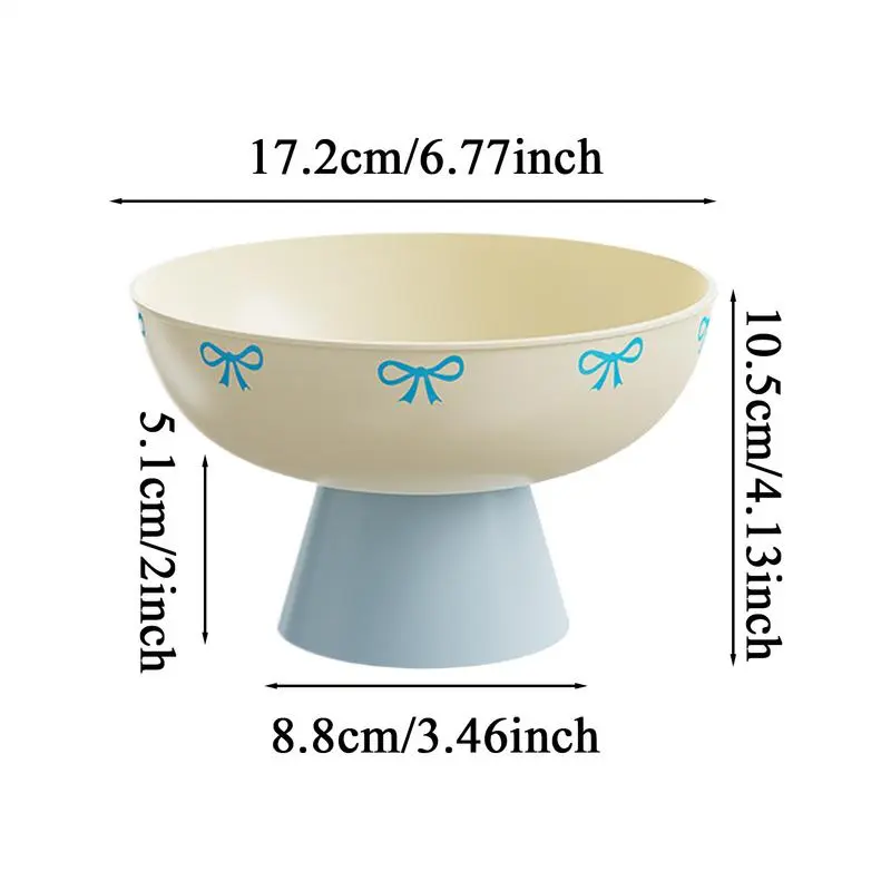 Fruit Dish Dry Fruit Tray With Drain Desktop Decoration Creative Drip Basket For Holiday Outdoor Table Buffet Camping Living