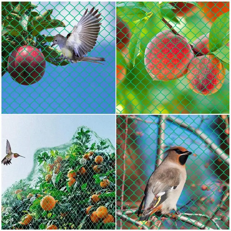 Bird Netting for Fruit Trees Reusable Mesh Plant Cover Garden Netting Barrier Lightweight Plants Cover Protection Plant Mesh
