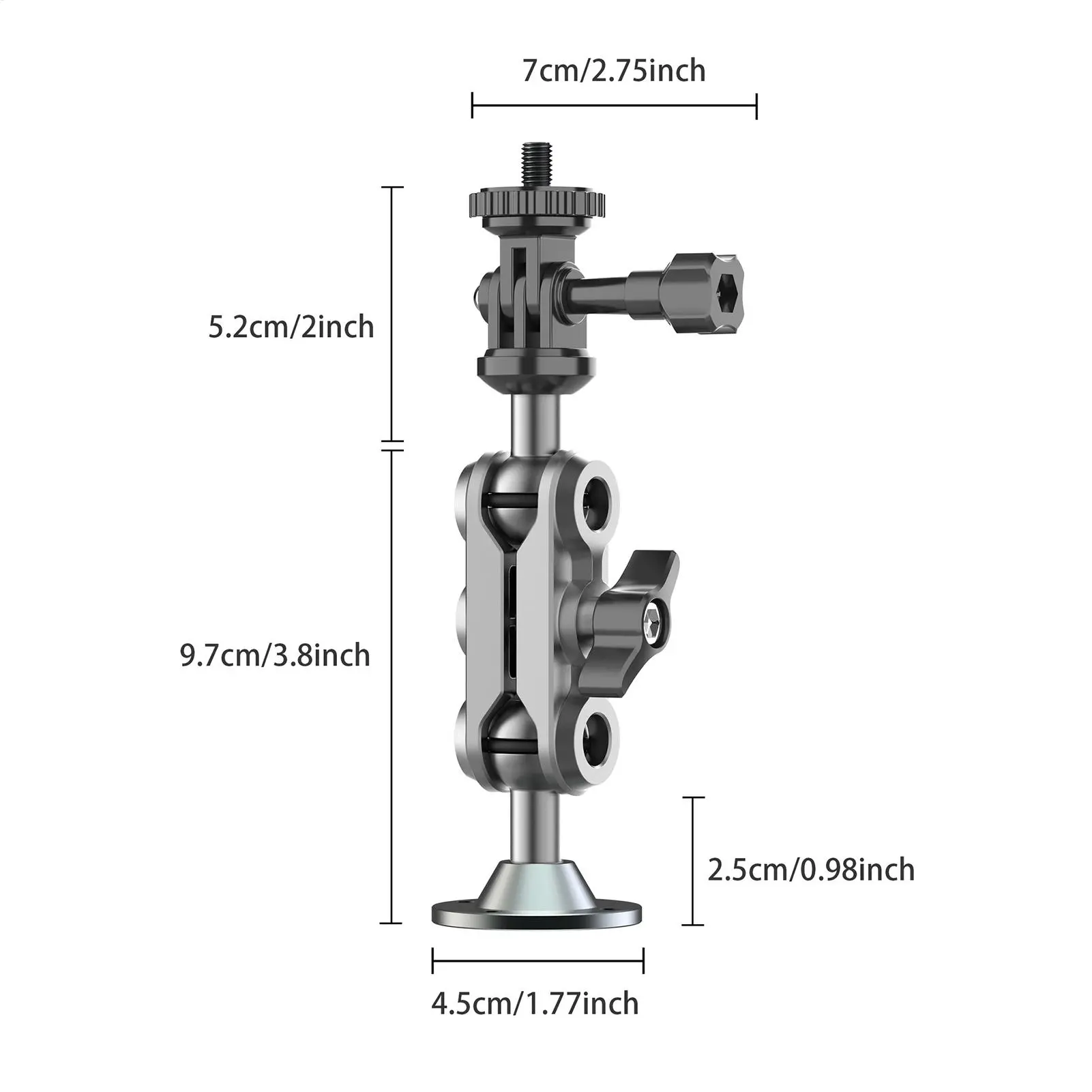 Camera Monitor Mount,LED Wall Lights Mounting Holder,Easy Installation Camera Monitor Support Rack,Monitor installation bracket