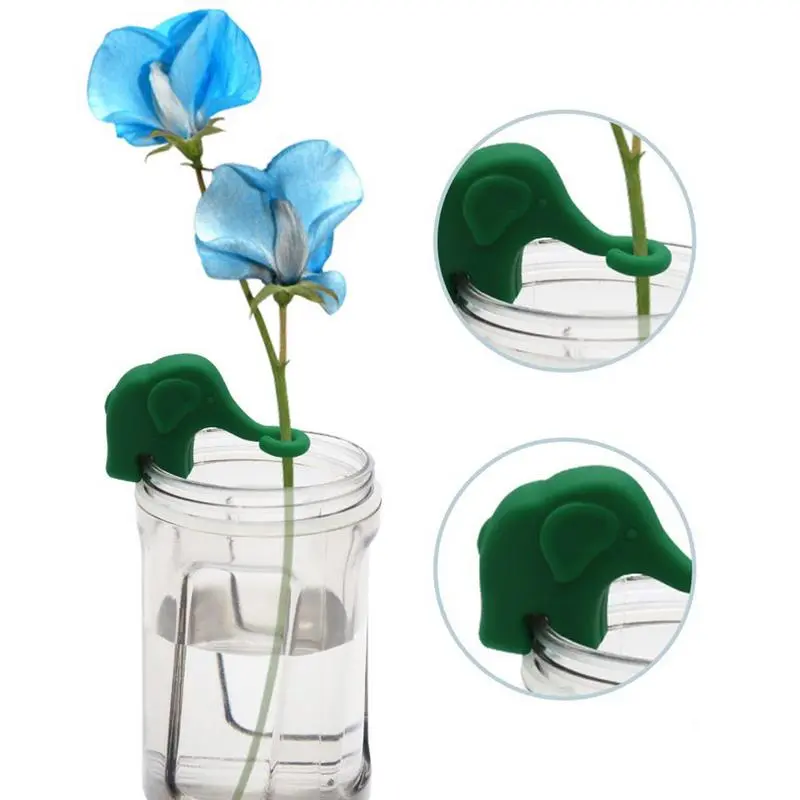 Plant Nurturing Decorative Support Propagation Buddy Plant Support Elephant Shape Flower Support Plant Fixed Clip Plant Grafting
