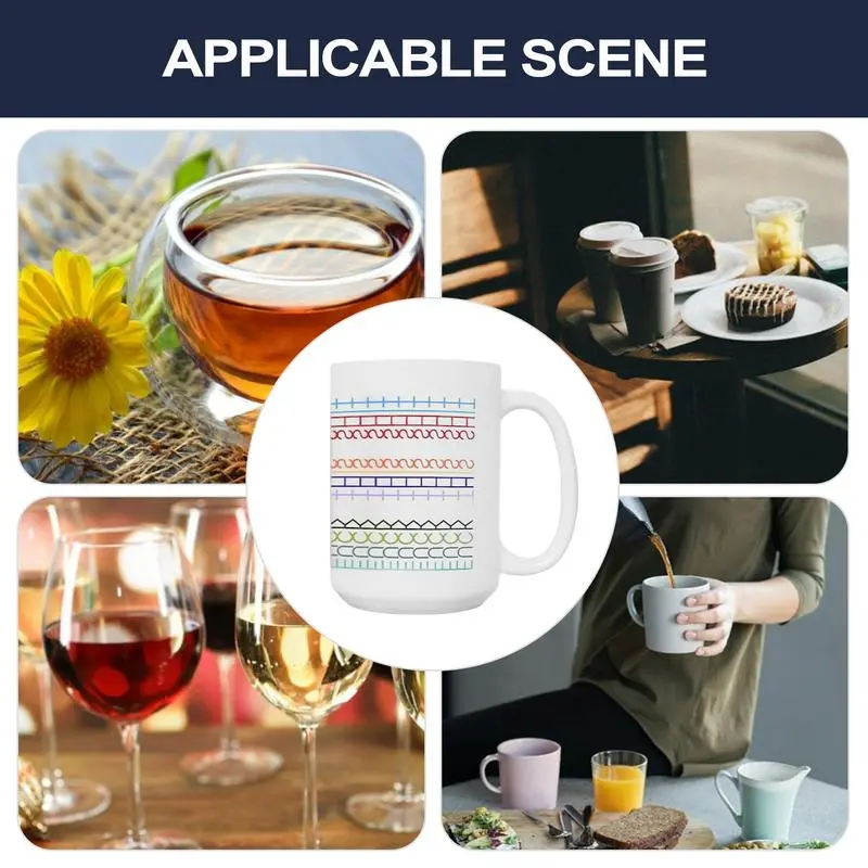 Hiddens Information Coffee Mug Sarcastic Concealed Message Design Ceramic Mug Interesting Satirical Coffee Cup Funny Mug Tea Cup