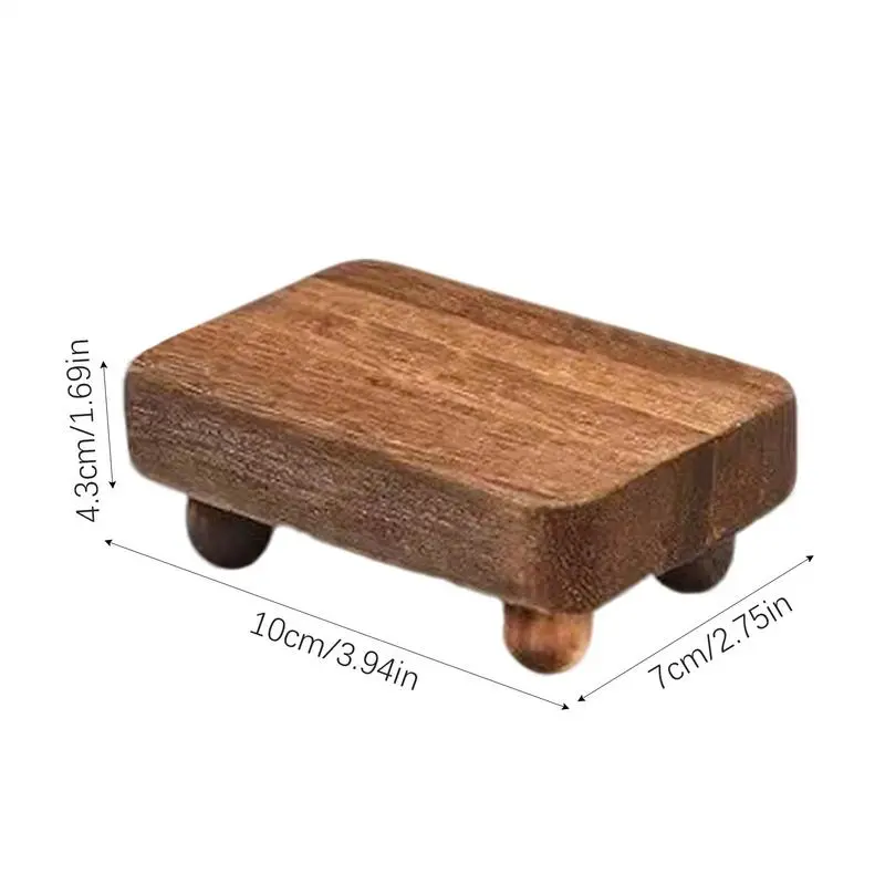 Wooden Perfume Organizer Stackable Storage Holder For Photo Album Decorative Home Decoration Organizer Rack For Aromatherapy