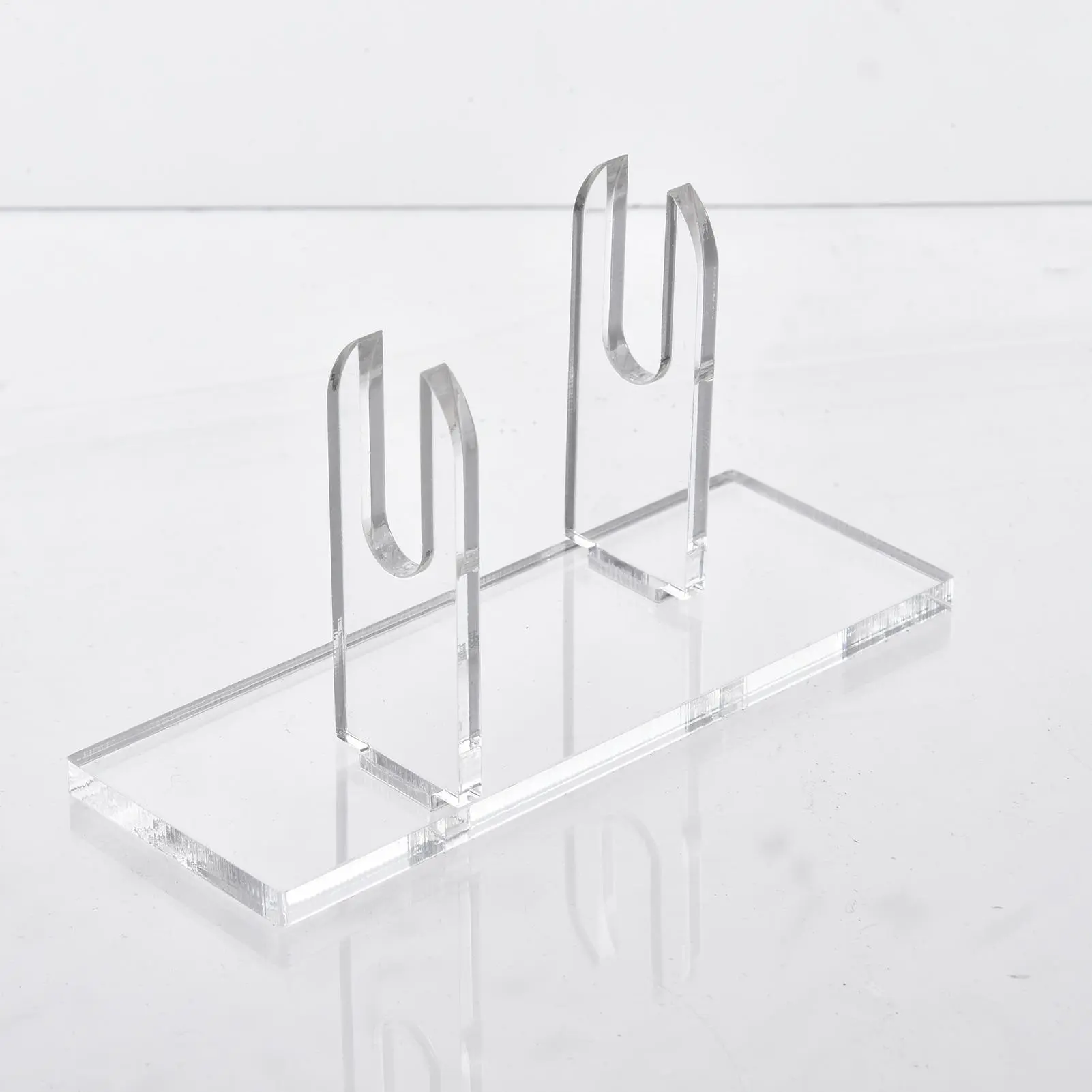 Hand Fan Stand Acrylic Hand Fan Organizer Clear Folding Cooling Tool Organizer Stage Performance Props Rack For Store Home