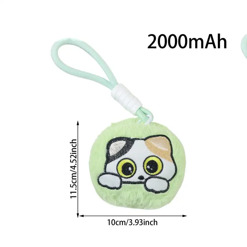USB Hand Warmer Pouch Lanyard Design Hand Warmer Pillow Machine Washable Rechargeable Hand Warmer USB Heater With Cartoon