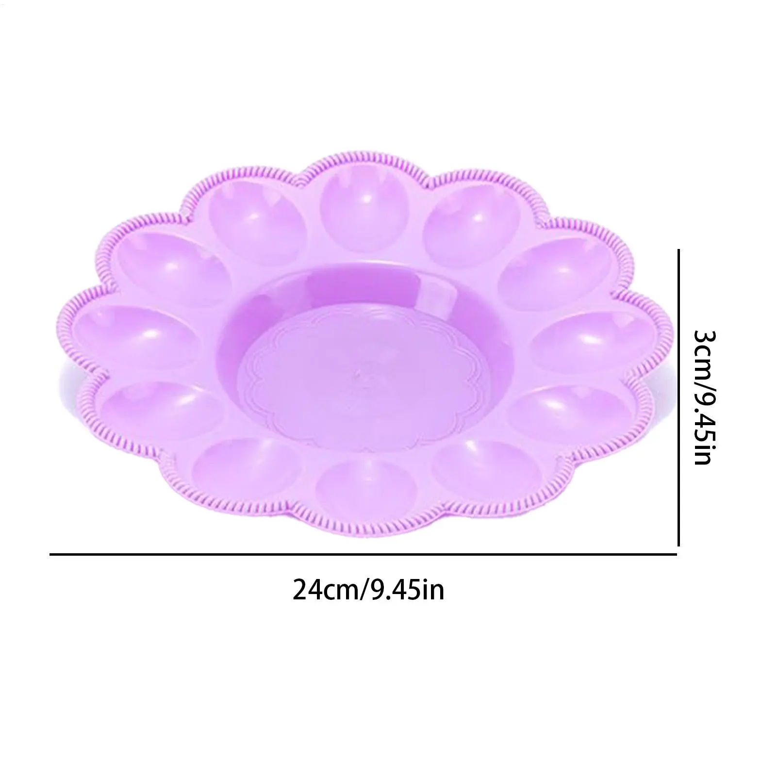 Egg Tray Egg Holder Set Storage Tray 3 Pieces Serving Dish Plate Storage Organizer Serveware For Fridge Restaurant Dinning Table