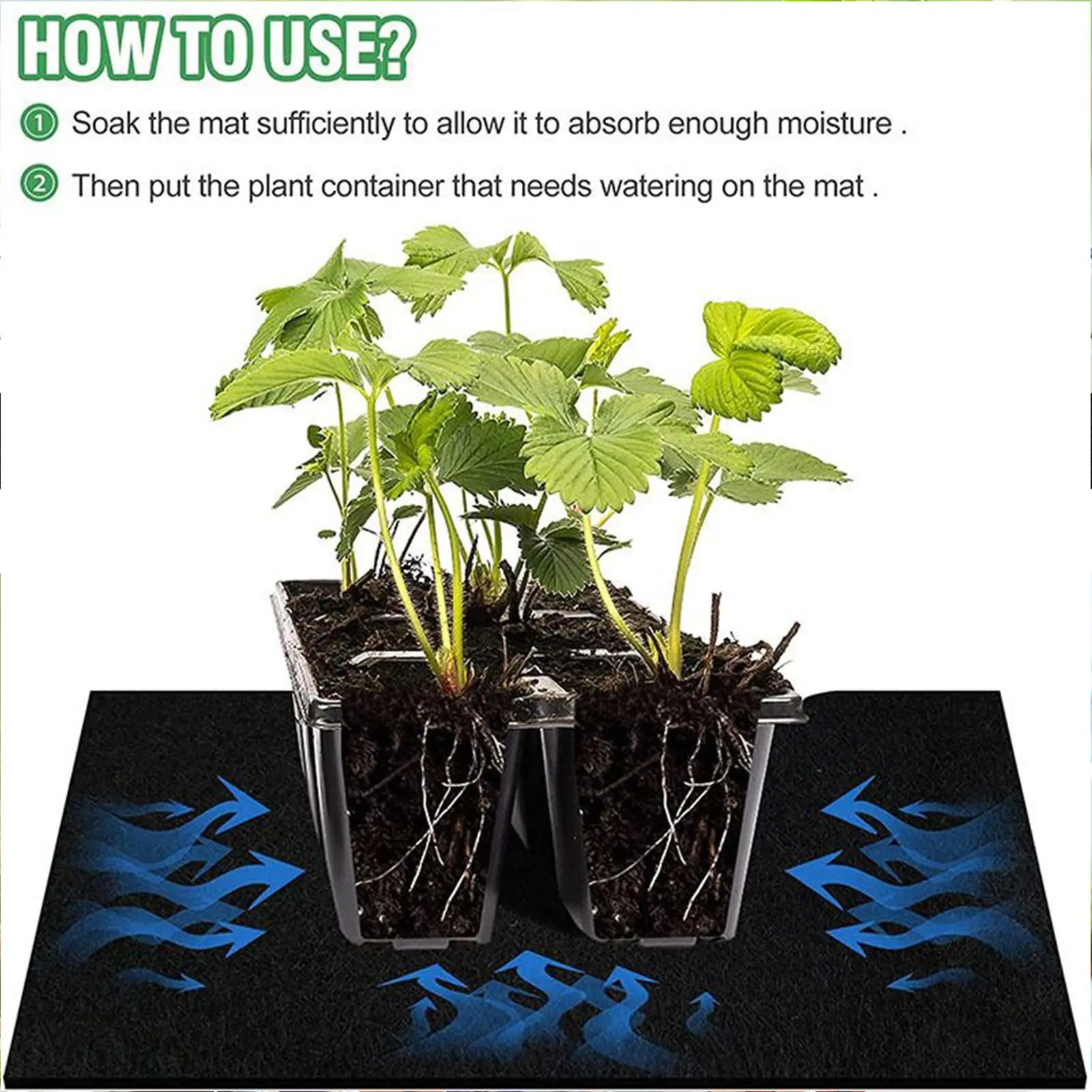 Capillary Matting For Plants Automatic Watering System For Potted Plants Automatic Drip Irrigation Kits Hydroponics Garden