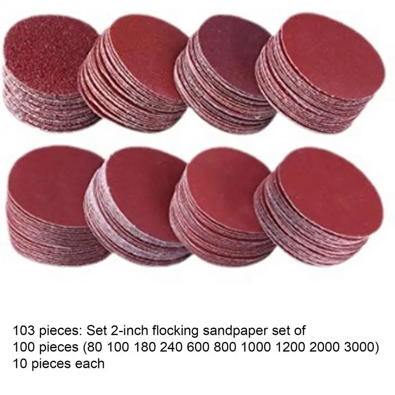 Sander Pads Abrasive Polish Pad Plate Car Sanding Kit Rotary Tool Accessories Drill Grinder Attachment for Furniture Automobiles
