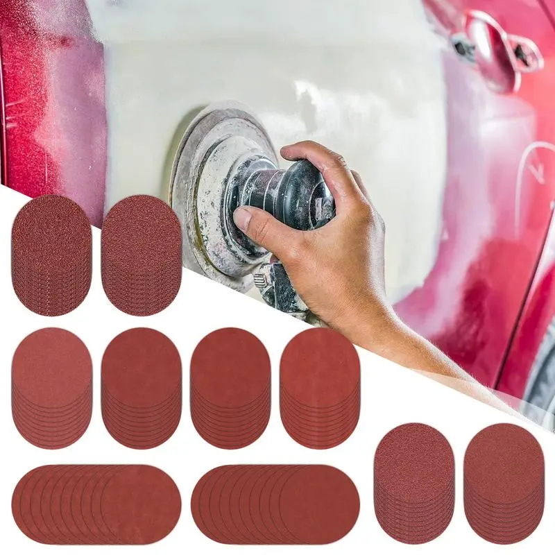 Sander Pads Abrasive Polish Pad Plate Car Sanding Kit Rotary Tool Accessories Drill Grinder Attachment for Furniture Automobiles