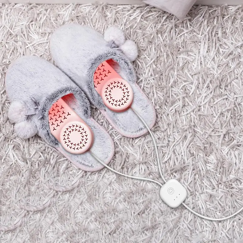 Shoes Dryer Machine Shoes Heater Ultra Quiet Shoe Dryer With Timing Settings & Thermostatic Control Portable Fireproof Dryer