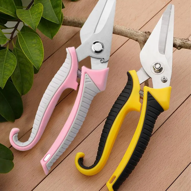 Garden Pruning Shears tree trimmer Hand Branch Pruner Heavy Duty Pruner Shears Garden Tree Scissor Shears Fruit Picking Scissor