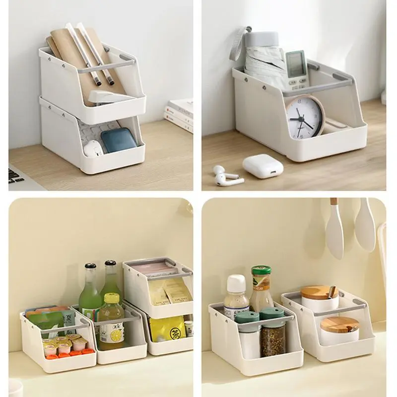 Tea Bag Storage Organizer Food Packet Organizer With Handle Makeup Organizer Kitchen Organizer For Condiments Salt Tea Bags