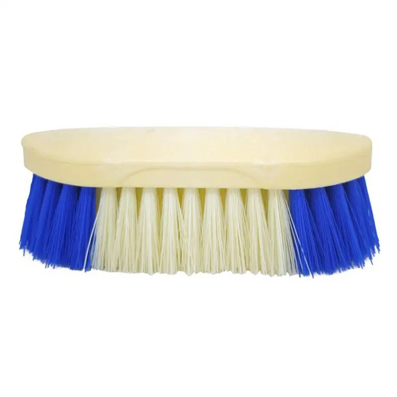 Horse Brush Horse Scrubber Shedding Comb Ergonomic Pet Cleaning Tool with Hard Bristles for Bovine Livestock