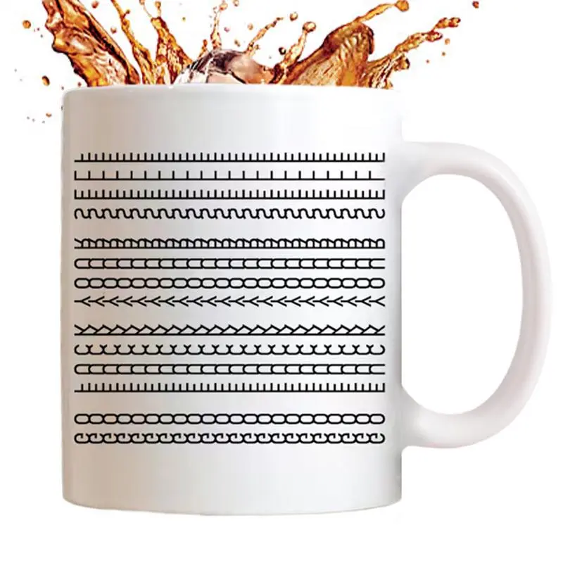 HiddenS Message Coffee Mug Water Cup Home Office Water Milk Cup Latte Coffee Cup Afternoon teacup breakfast cup Tea Drink Cup