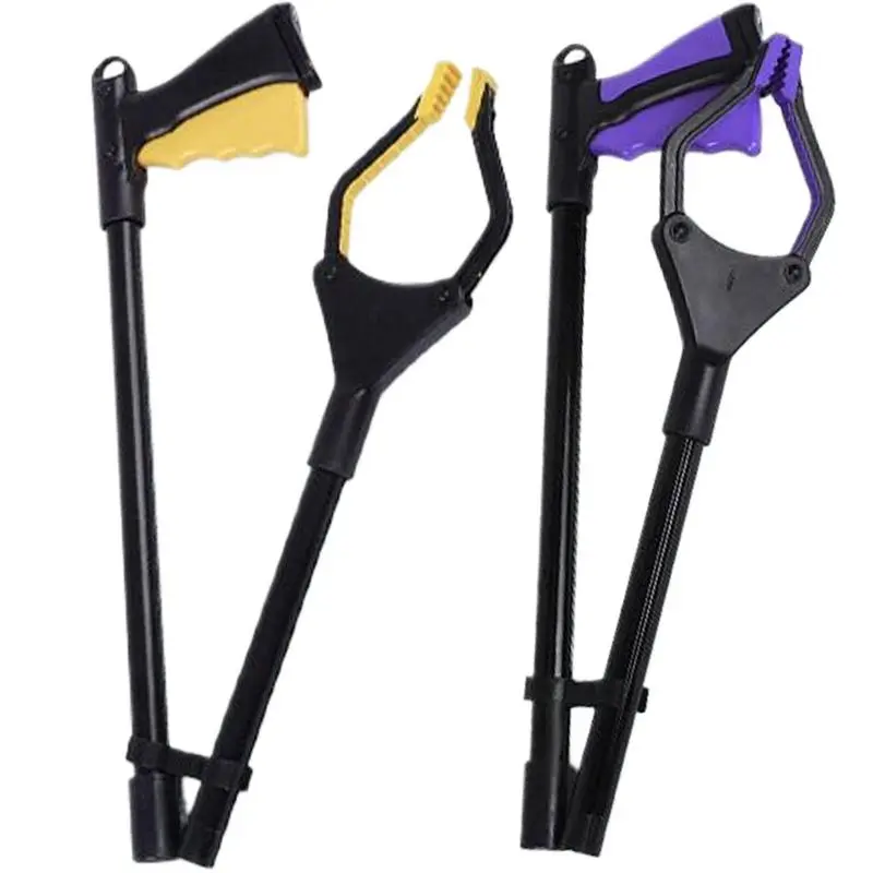 Reacher Grabber Tool Foldable Long Handy Trash Claw Lightweight Reaching Aid Reacher Tool Pickup Grabbers Litter Reachers Picker