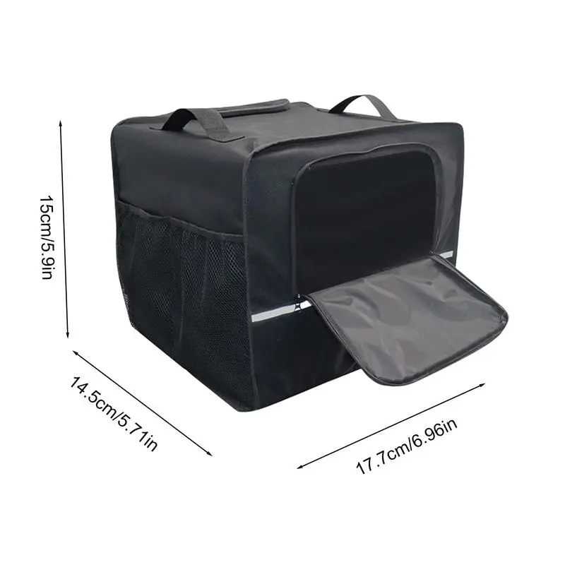 Small Generator Cover Waterproof Solar Generator Protector Heavy Duty Power Station Storage Case Dustproof Travel Carrying Case